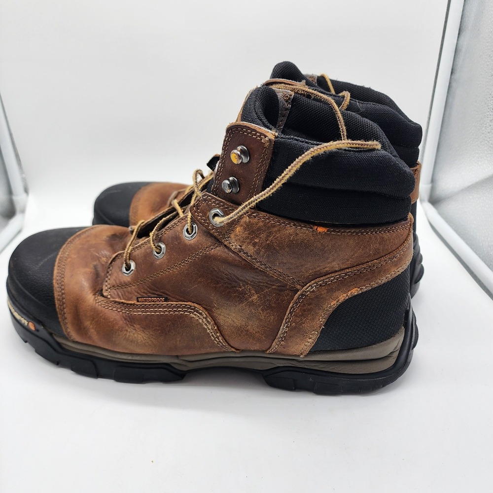 Carhartt CME6355 Waterproof Work Boots Mens 12W Composite Toe EH ASTM - Picture 2 of 8